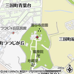 瀧谷寺周辺の地図