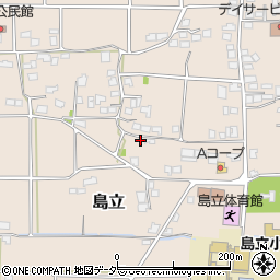 長野県松本市島立3282周辺の地図