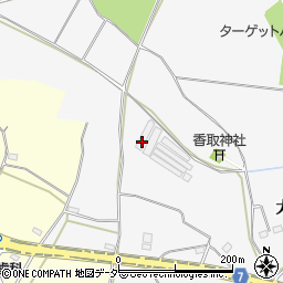 茨城県石岡市大砂50周辺の地図