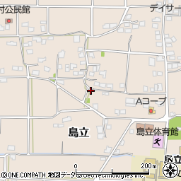 長野県松本市島立3283周辺の地図