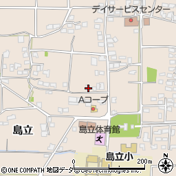 長野県松本市島立3288周辺の地図