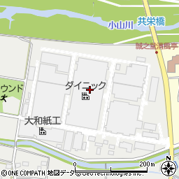 大和紙工株式会社周辺の地図