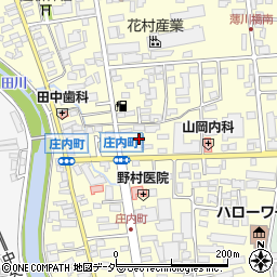 庄内町公民館周辺の地図