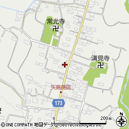 群馬県藤岡市西平井328周辺の地図