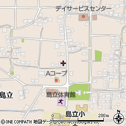 長野県松本市島立3351周辺の地図