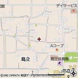 長野県松本市島立3285周辺の地図
