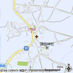 茨城県小美玉市鶴田193周辺の地図