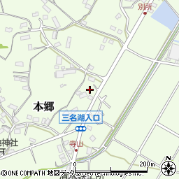 群馬県藤岡市本郷1527-4周辺の地図