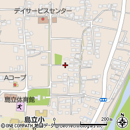 長野県松本市島立3335周辺の地図