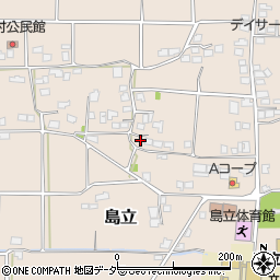 長野県松本市島立3284周辺の地図