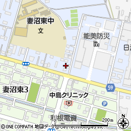 埼玉県熊谷市妻沼424周辺の地図