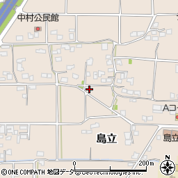 長野県松本市島立3261周辺の地図