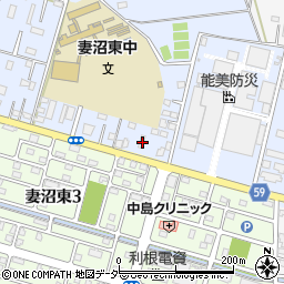 埼玉県熊谷市妻沼422-1周辺の地図