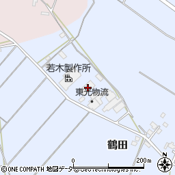 茨城県小美玉市鶴田1067周辺の地図