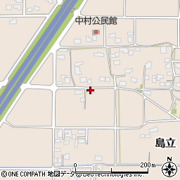 長野県松本市島立3170周辺の地図