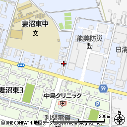 埼玉県熊谷市妻沼425周辺の地図