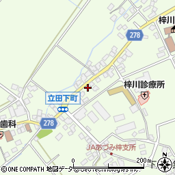 長野県松本市梓川梓2335周辺の地図