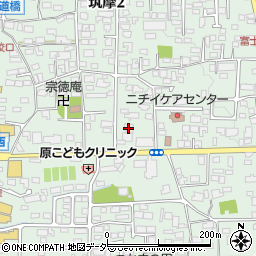 中部日本医薬周辺の地図