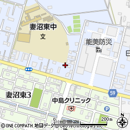 埼玉県熊谷市妻沼423周辺の地図