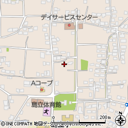 長野県松本市島立3346周辺の地図