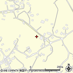 茨城県石岡市根小屋周辺の地図