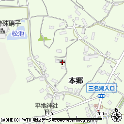 群馬県藤岡市本郷1552-3周辺の地図