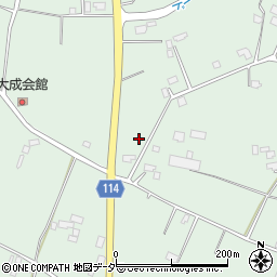 茨城県鉾田市造谷1382-10周辺の地図