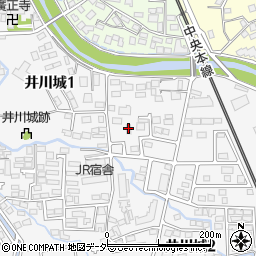ハイツ井川城周辺の地図
