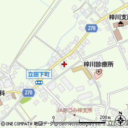 長野県松本市梓川梓2335-2周辺の地図