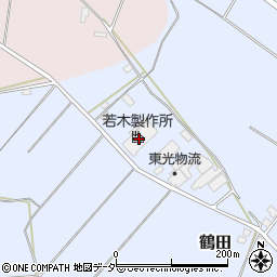 株式会社若木製作所　美野里工場周辺の地図