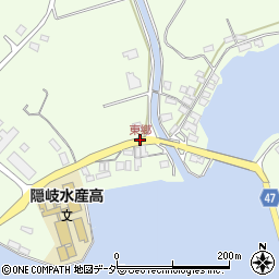 東郷周辺の地図