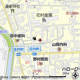 長野県松本市庄内周辺の地図
