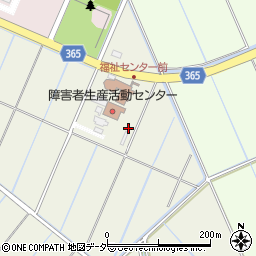 板倉町障害者デイサービスセンター周辺の地図