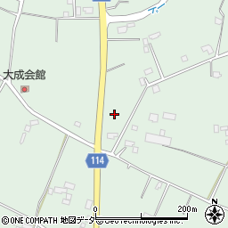 茨城県鉾田市造谷1382-12周辺の地図
