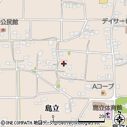 長野県松本市島立3371周辺の地図