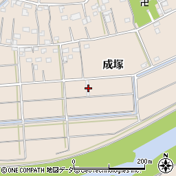 埼玉県深谷市成塚513周辺の地図