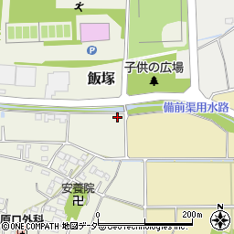 埼玉県熊谷市飯塚308-2周辺の地図