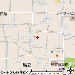 長野県松本市島立3370周辺の地図