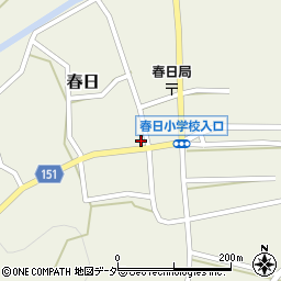 小根山理容店周辺の地図