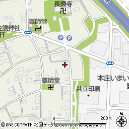 埼玉県本庄市今井1155周辺の地図
