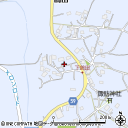 茨城県小美玉市鶴田63周辺の地図
