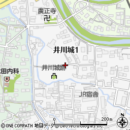 〒390-0831 長野県松本市井川城の地図