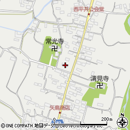 群馬県藤岡市西平井1057周辺の地図