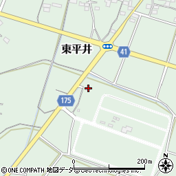 群馬県藤岡市東平井889周辺の地図