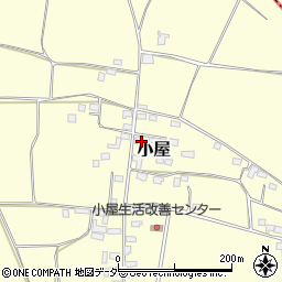 茨城県結城郡八千代町小屋537周辺の地図