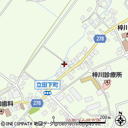 長野県松本市梓川梓2329-3周辺の地図