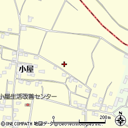 茨城県結城郡八千代町小屋周辺の地図