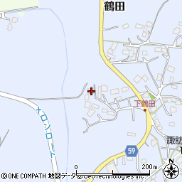 茨城県小美玉市鶴田71周辺の地図