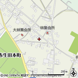 群馬県館林市赤生田本町2669周辺の地図