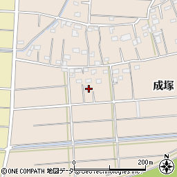 埼玉県深谷市成塚468周辺の地図